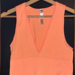Urban Outfitters Bright Orange Top